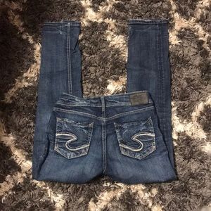 Silver Suki Ankle slim jean